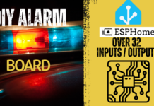 DIY Epic ESPHome Alarm with Over 32 Sensors/Relays